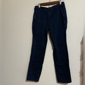 Abercrombie & Fitch Navy Blue Chino Pants (28X30)
